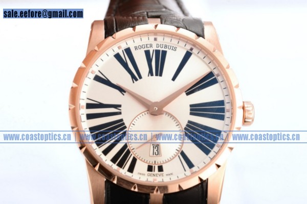 1:1 Clone Roger Dubuis Excalibur 36 Watch Rose Gold rddex0587